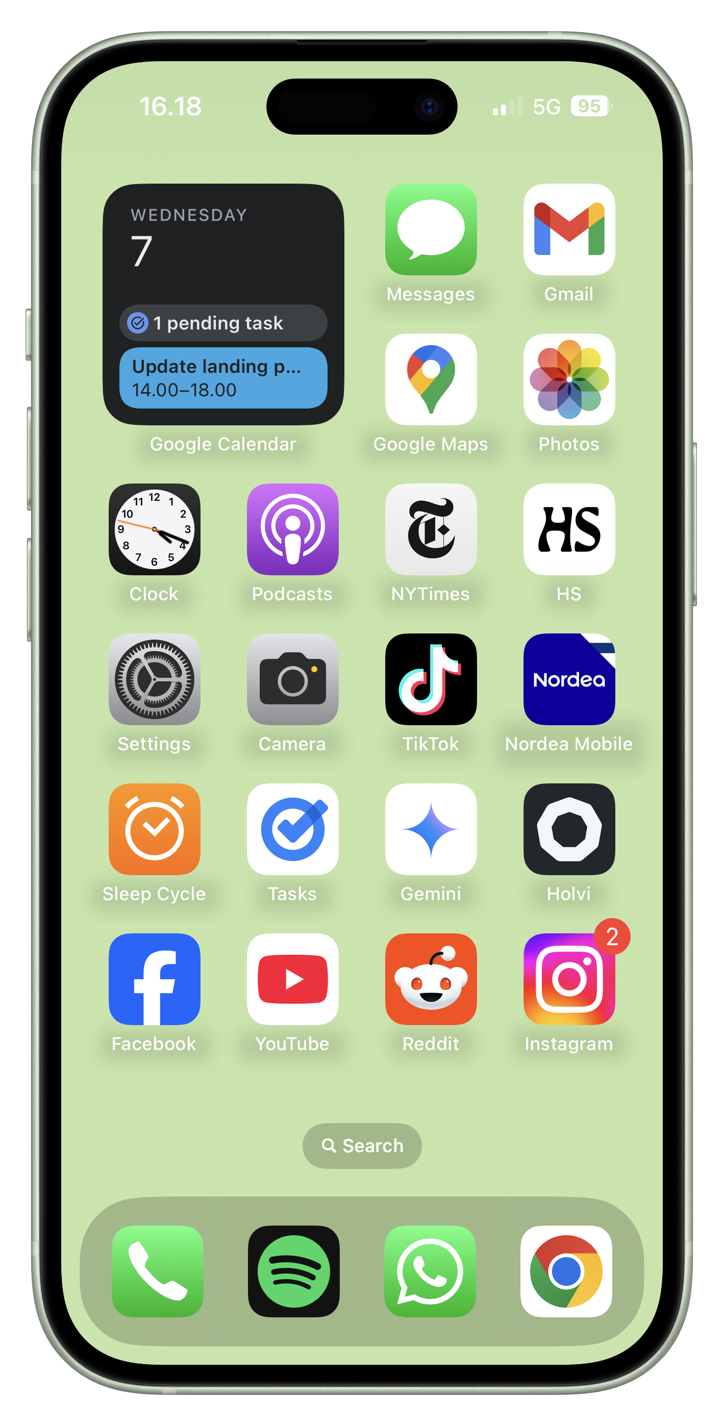 Unblokked phone with frame
